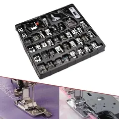 ATURE - Set Prensatelas Maquina Coser Casera Prensa Tela 42 Piezas