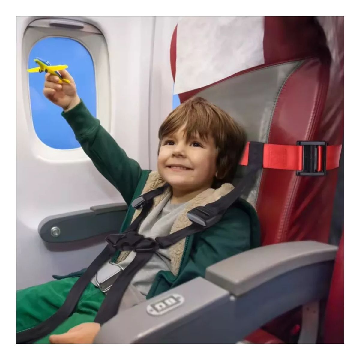 ATURE - Arnés De Seguridad Cinturón Para Avion Para Niños Viaje