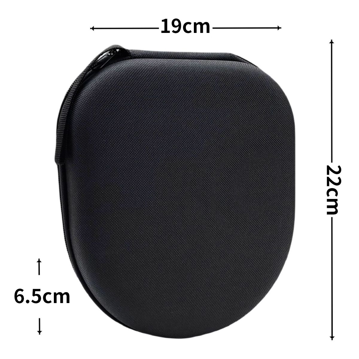 GENERICO - Estuche Rígido con Correa Plegable Portátil para Auriculares Diadema Universal