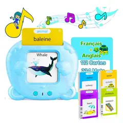 TIOZONEY - Tarjetas didácticas parlantes para niños de años