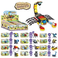 TIOZONEY - Juguete Para Niños Set de Insectos Armables