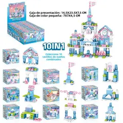 TIOZONEY - Juguete Para Niños Set de Castillos Armables