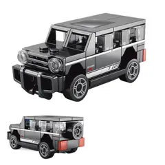 TIOZONEY - Juguete para Niños Jeep Negro Armable