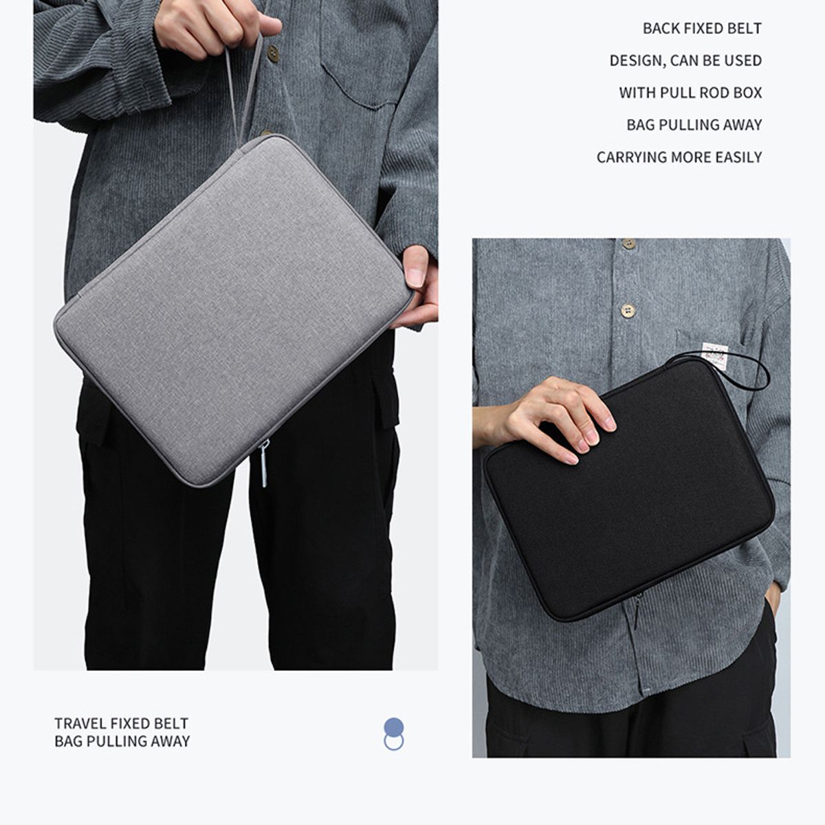 KUANGYE - Funda Bolso Impermeable Para Tablet 11 Pulgadas