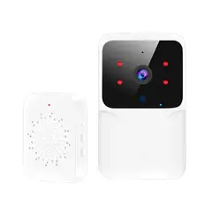 ATURE - Timbre Puerta Inteligente Inalámbrico Cámara Nocturna Wifi