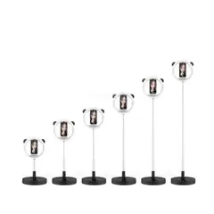 MOVI - ARO DE LUZ LED PORTATIL CON BASE REDONDA