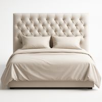 Set de Sábanas Lisas Plaza y Media 800 Hilos Algodón