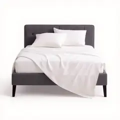 ARMONIA - Set de Sábanas Lisas Plaza y Media 800 Hilos Algodón