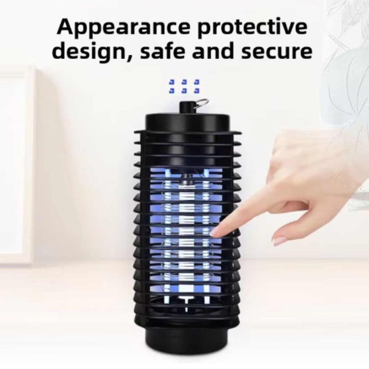 GENERICO - Trampa LED Antimosquitos UV Silenciosa