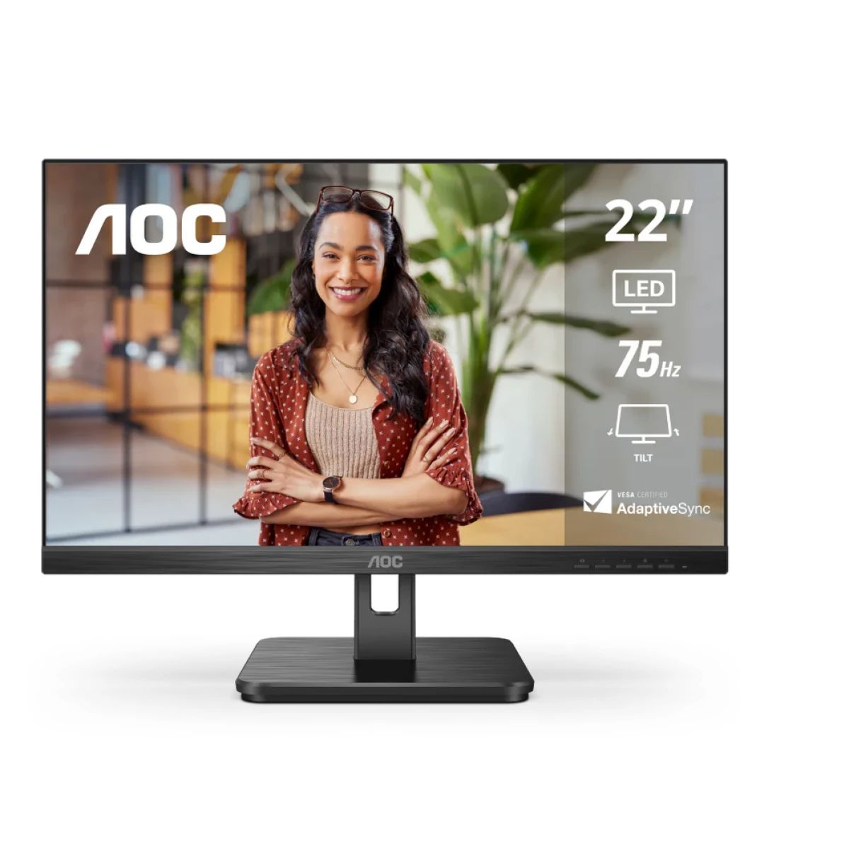 AOC - Monitor AOC 22″ 75Hz FHD VA HDMI