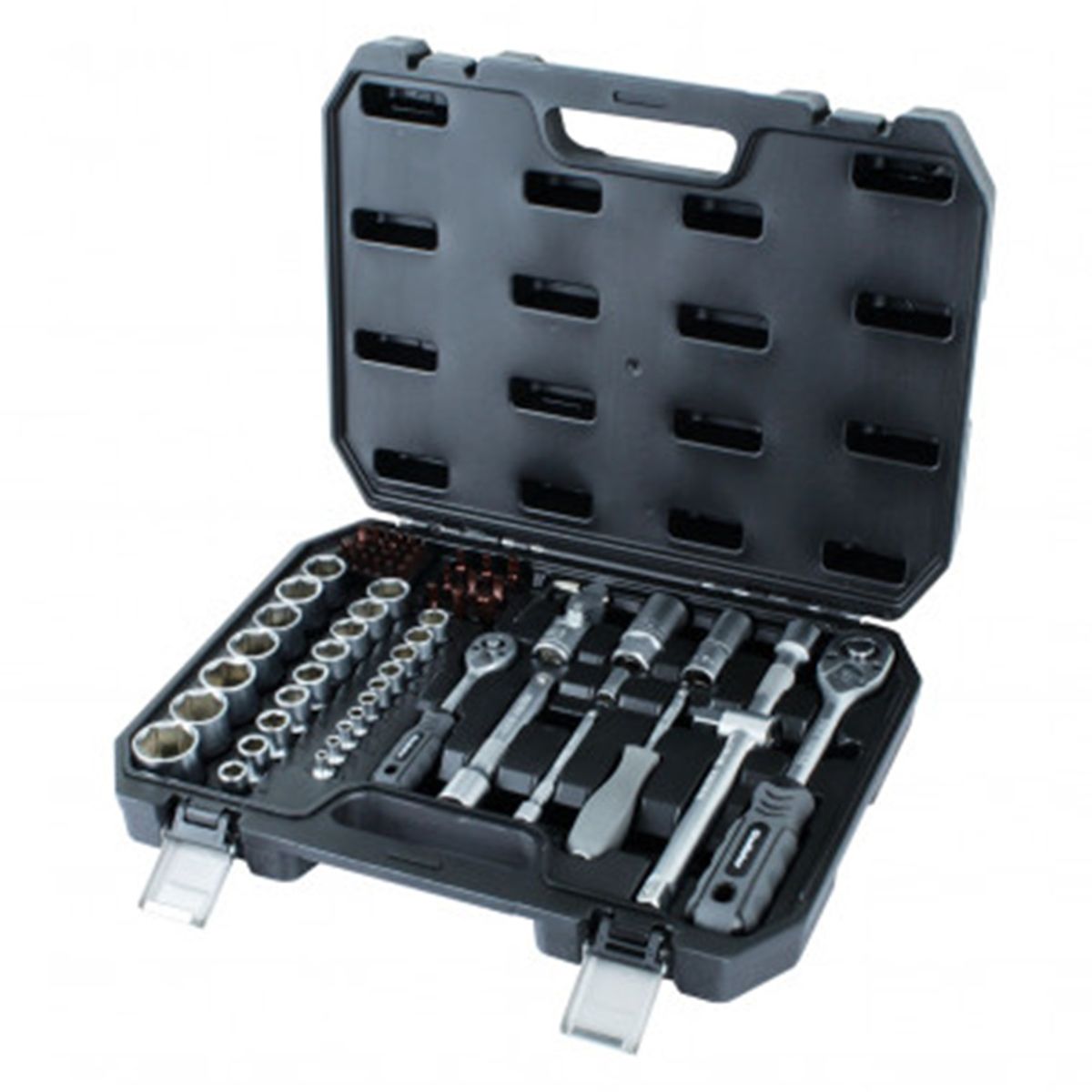 GLADIATOR - Juego de dados 1/4" y 1/2" 73 pcs jt 1073