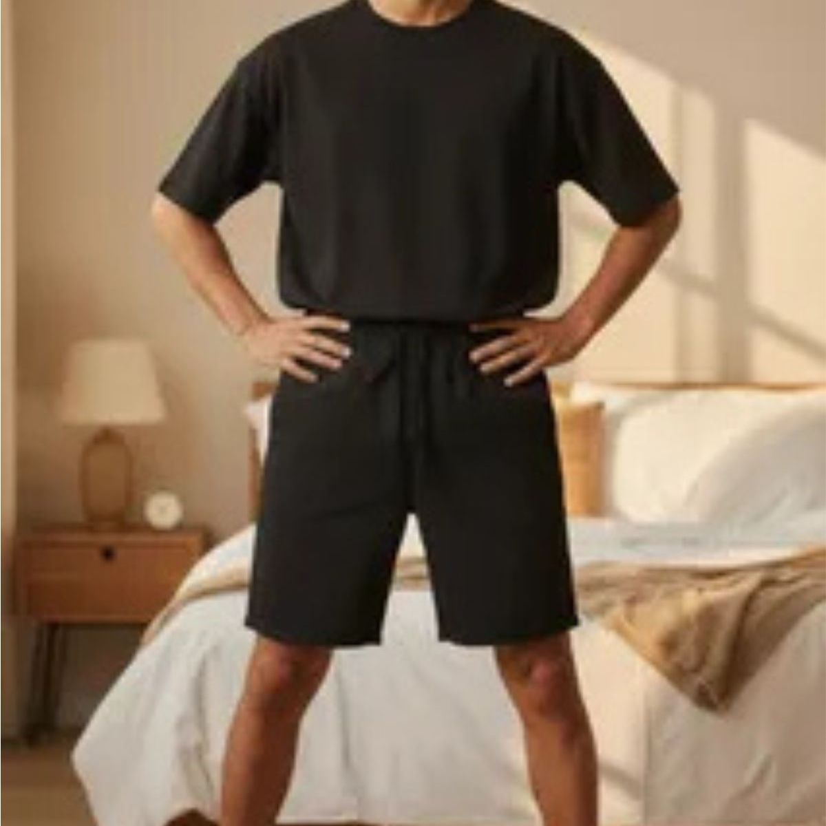LOOK SHOP - PANTALON CORTO HOMBRE LINO. SHORT PREMIUM LIVIANO, CASUAL 7148