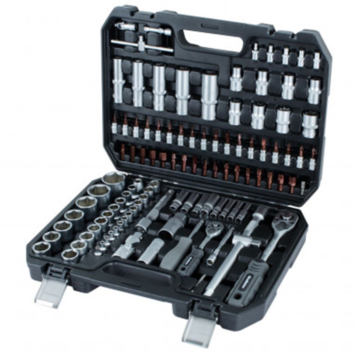 GLADIATOR - Juego de dados 1/4" y 1/2" 110 pcs jt 10110