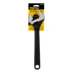 PRETUL - Llave Francesa Ajustable 12 Pulgadas Pavonada