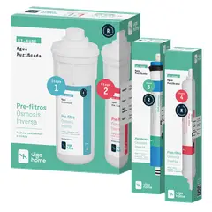 VIGAHOME - Pack Recambio 4 Etapas Osmosis Inversa