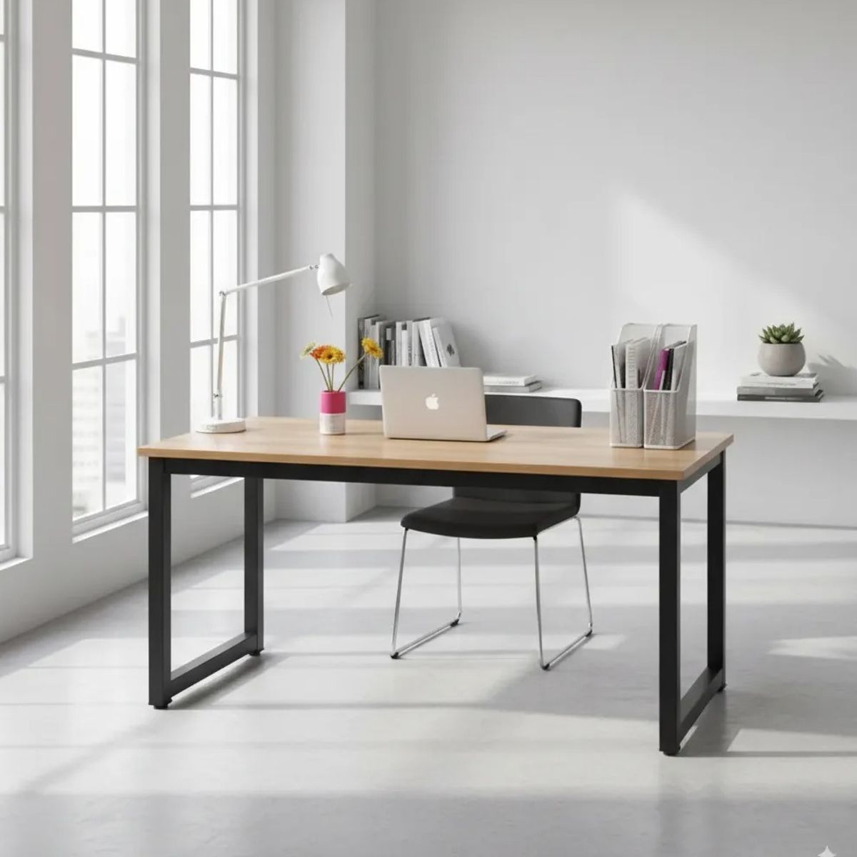 Escritorio Minimalista Para Computador Home 120x50x74cm, marca RAGNAR - Foto 2