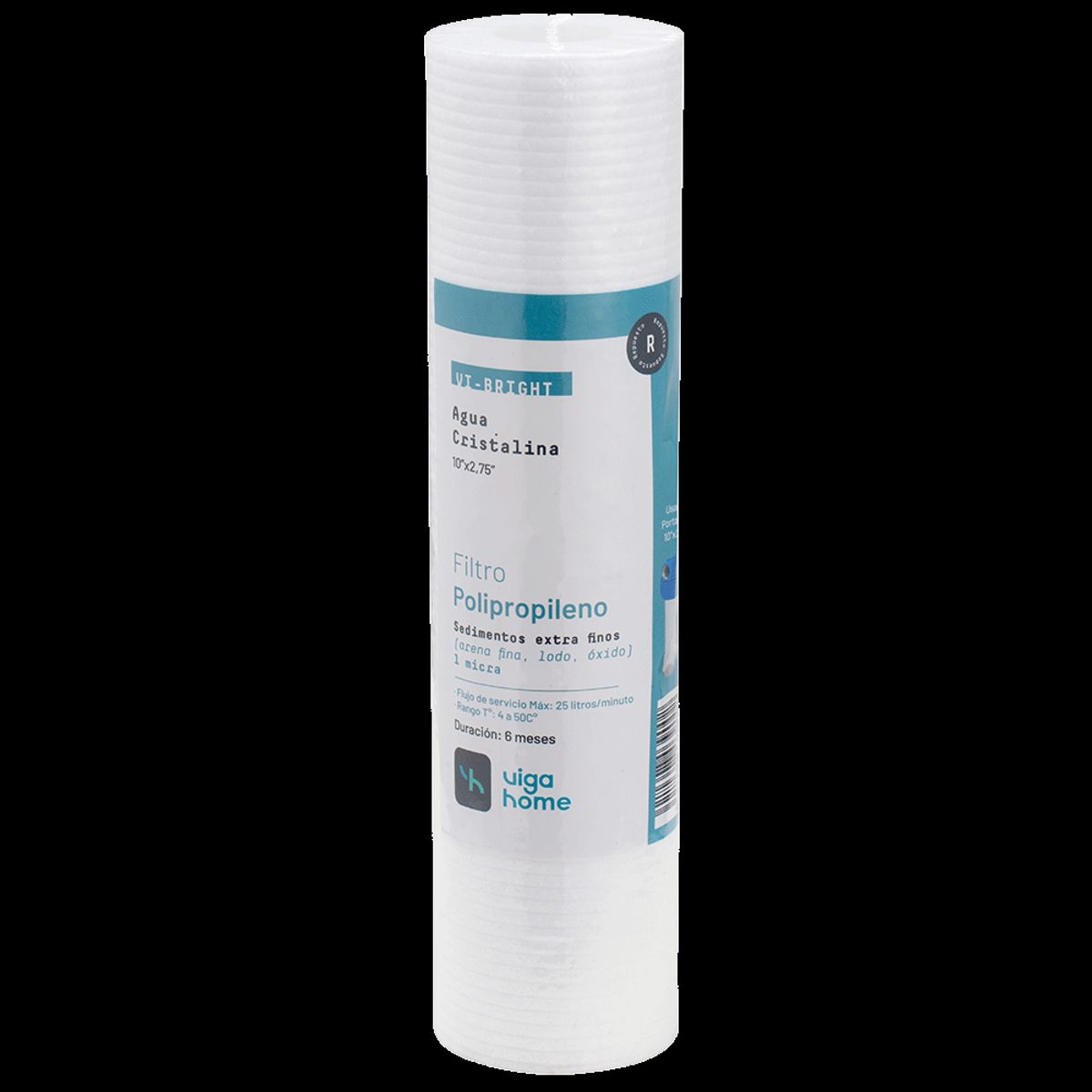 VIGAHOME - Pack 3 Filtros Vigahome - Hilado, Carbón Y Polipropileno