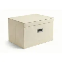 OKAY - Caja Plegable Organizadra Para Ropa Con Tapa Transparente L