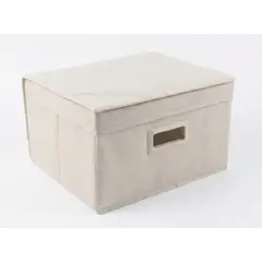 OKAY - Caja Plegable Organizadra Para Ropa Con Tapa Transparente S