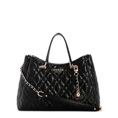 GUESS - Cartera Mujer Isemay Gfriend Shldr Satchel Negro