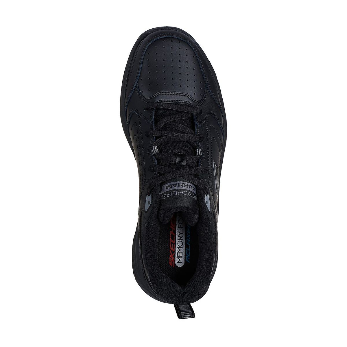 SKECHERS - Zapatilla Escolar Hombre Durham Delck Negro Skechers