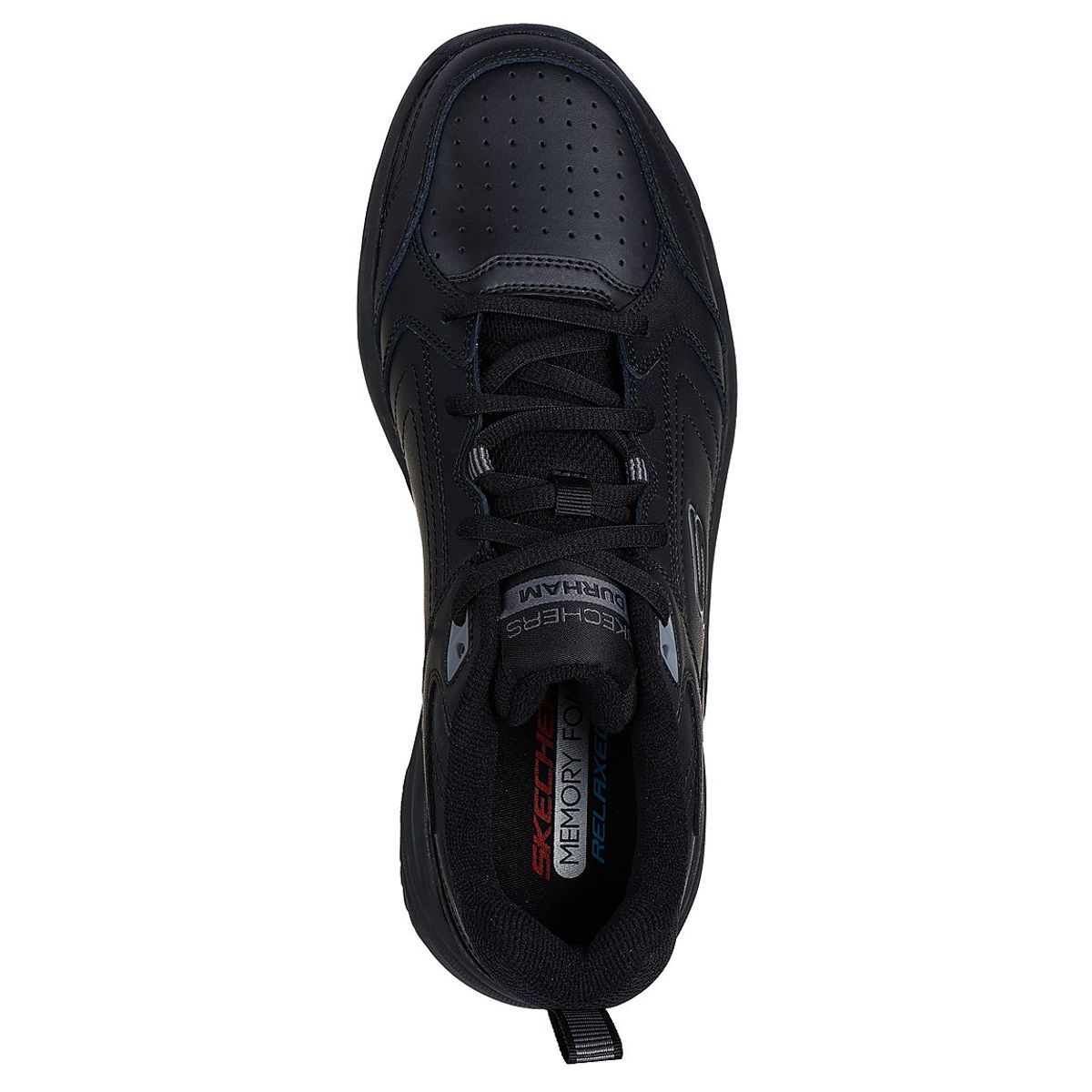 SKECHERS - Zapatilla Escolar Hombre Durham Delck Negro Skechers