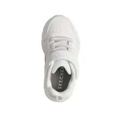 SKECHERS - Zapatilla Escolar Niño Infante Uno Lite Echo Surge Blanco