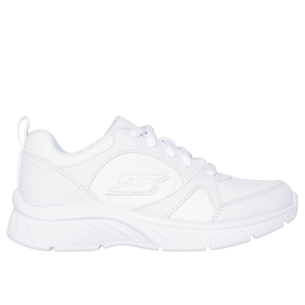SKECHERS - Zapatilla Escolar Niña Microspec Plus School Drop Blanco Skechers