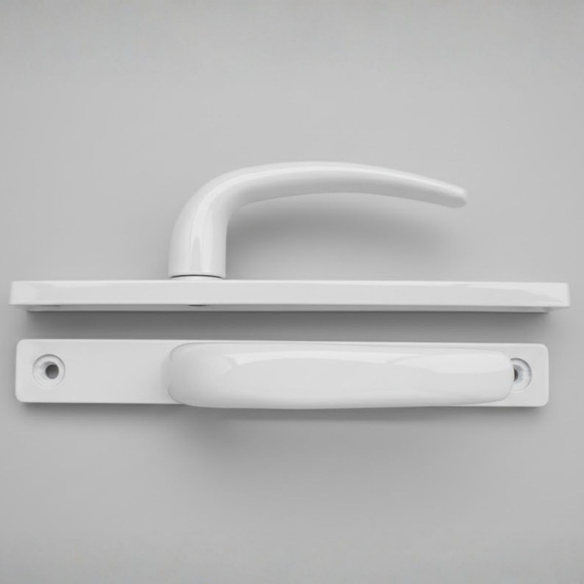 Cerradura de Embutir - Puerta Aluminio Abatible - Doble Manilla 1 Vuelta, marca GENERICO - Foto 2