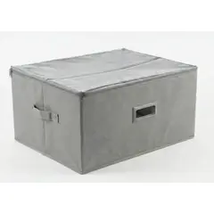 OKAY - Caja Plegable Organizadra Para Ropa Con Tapa Transparente L