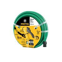 Manguera de Jardín 15m y Pistola de Riego