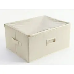OKAY - Caja Plegable Organizadra Para Ropa Con Tapa Transparente M