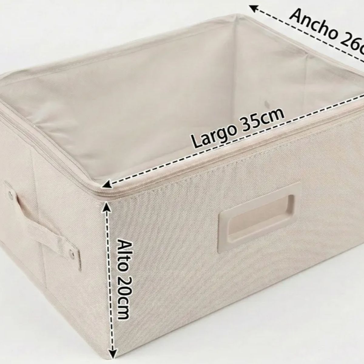 OKAY - Cajas Plegables Organizadras Para Ropa Con Tapa Transparente S