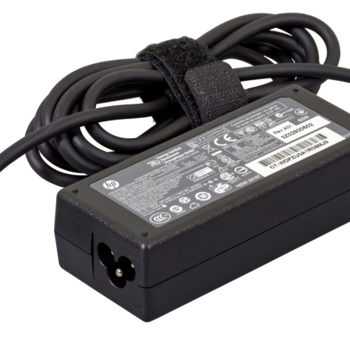 HP - Cargador HP 65W Smart AC adapter (nPFC, Blue Tip, 4.5mm)