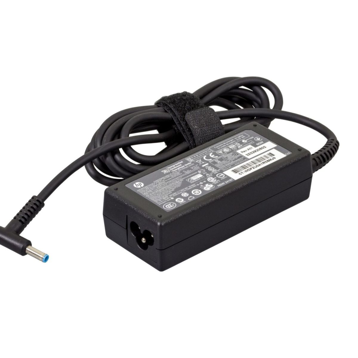 HP - Cargador HP 65W Smart AC adapter (nPFC, Blue Tip, 4.5mm)