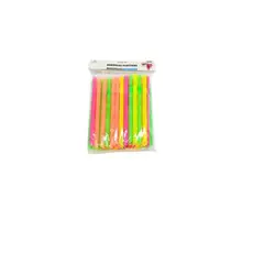 GENERICO - Bombillas Plasticas Colores 21cm