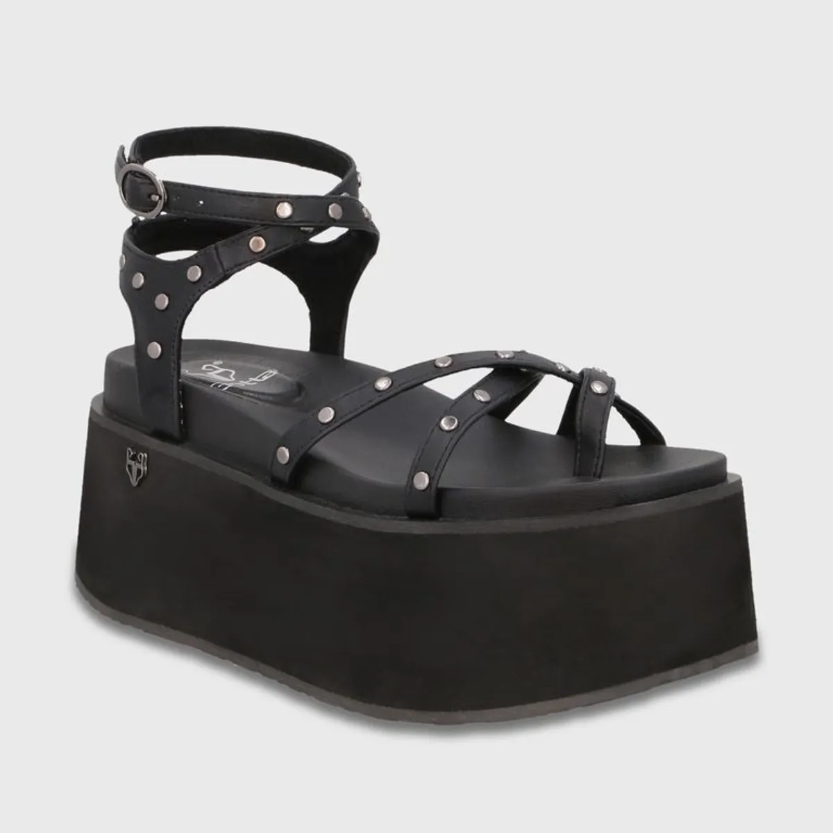 GOTTA - Sandalia Plataforma Negra Mujer 35188