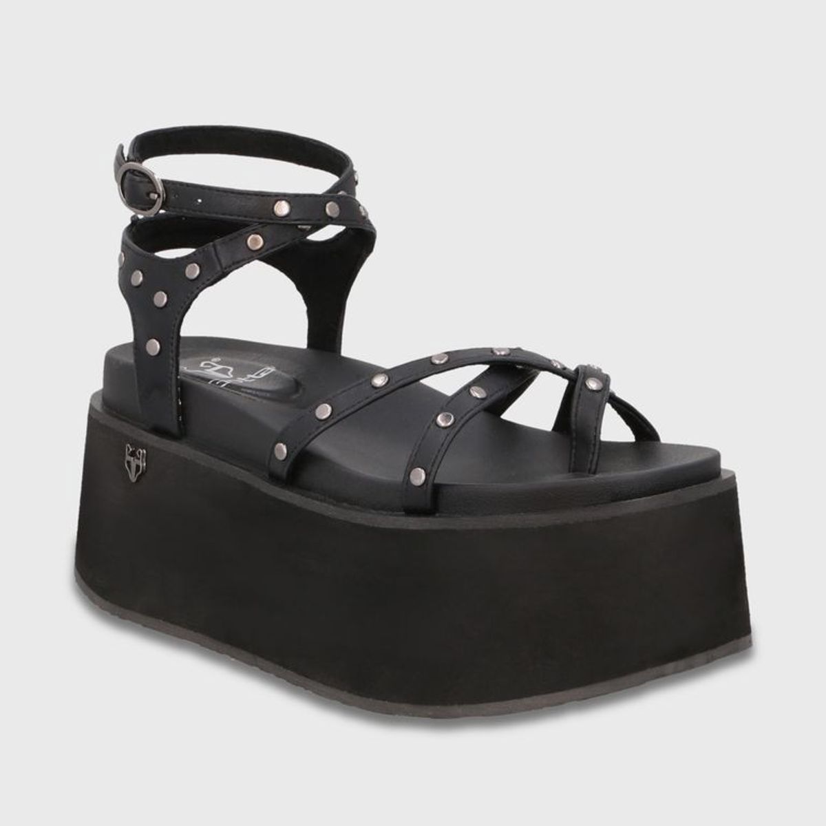 GOTTA - Sandalia Plataforma Negra Mujer 35188