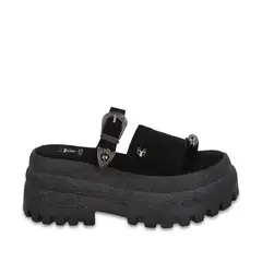 GOTTA - Sandalia Plataforma Negra Mujer 55295