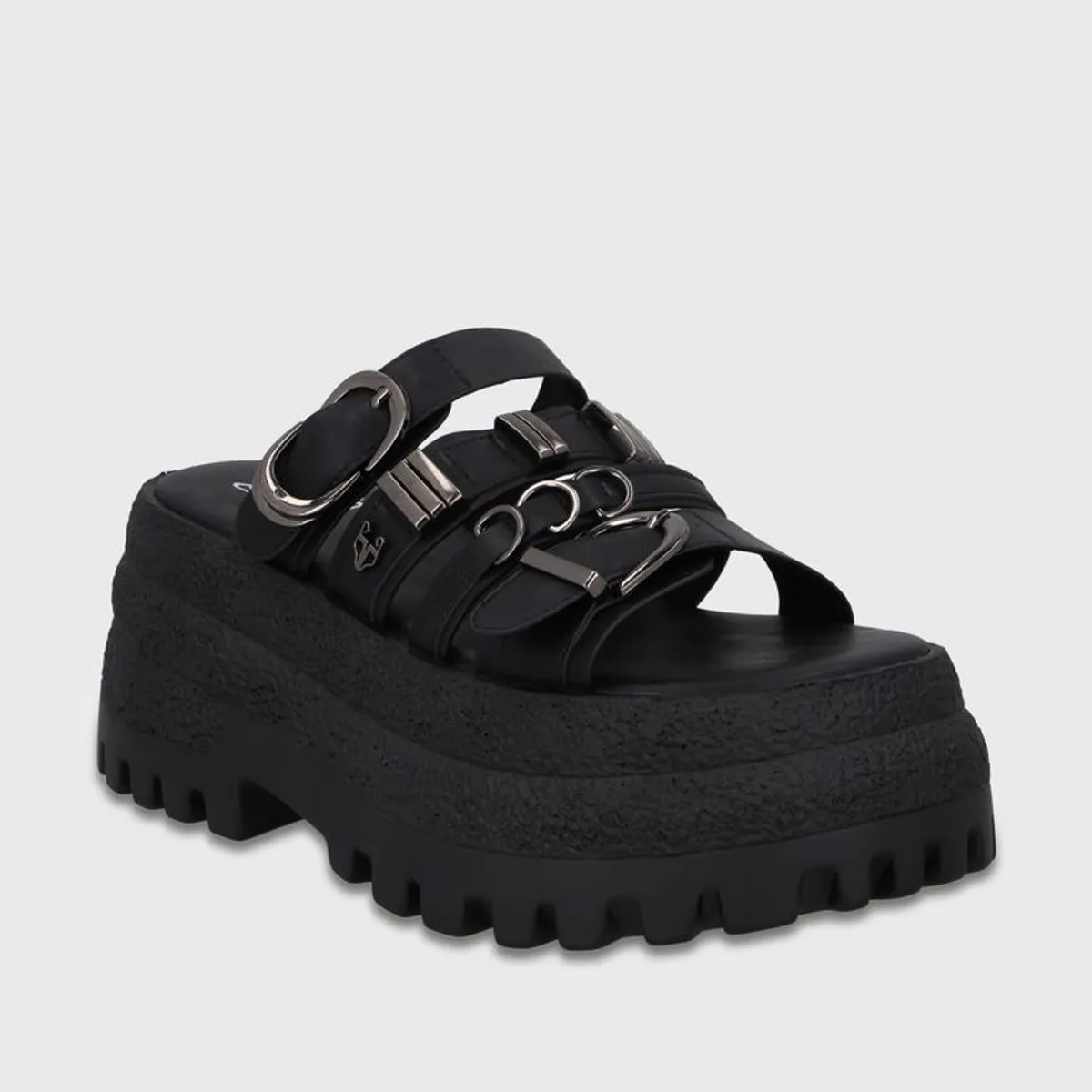 GOTTA - Sandalia Mujer Plataforma Negra 55294 Gotta