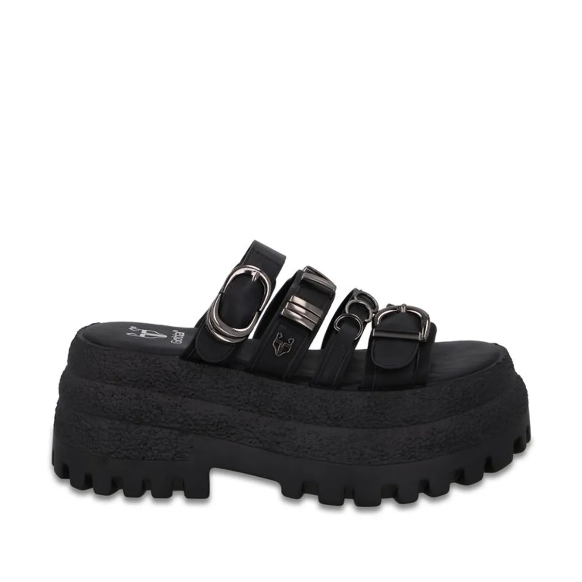 GOTTA - Sandalia Mujer Plataforma Negra 55294 Gotta