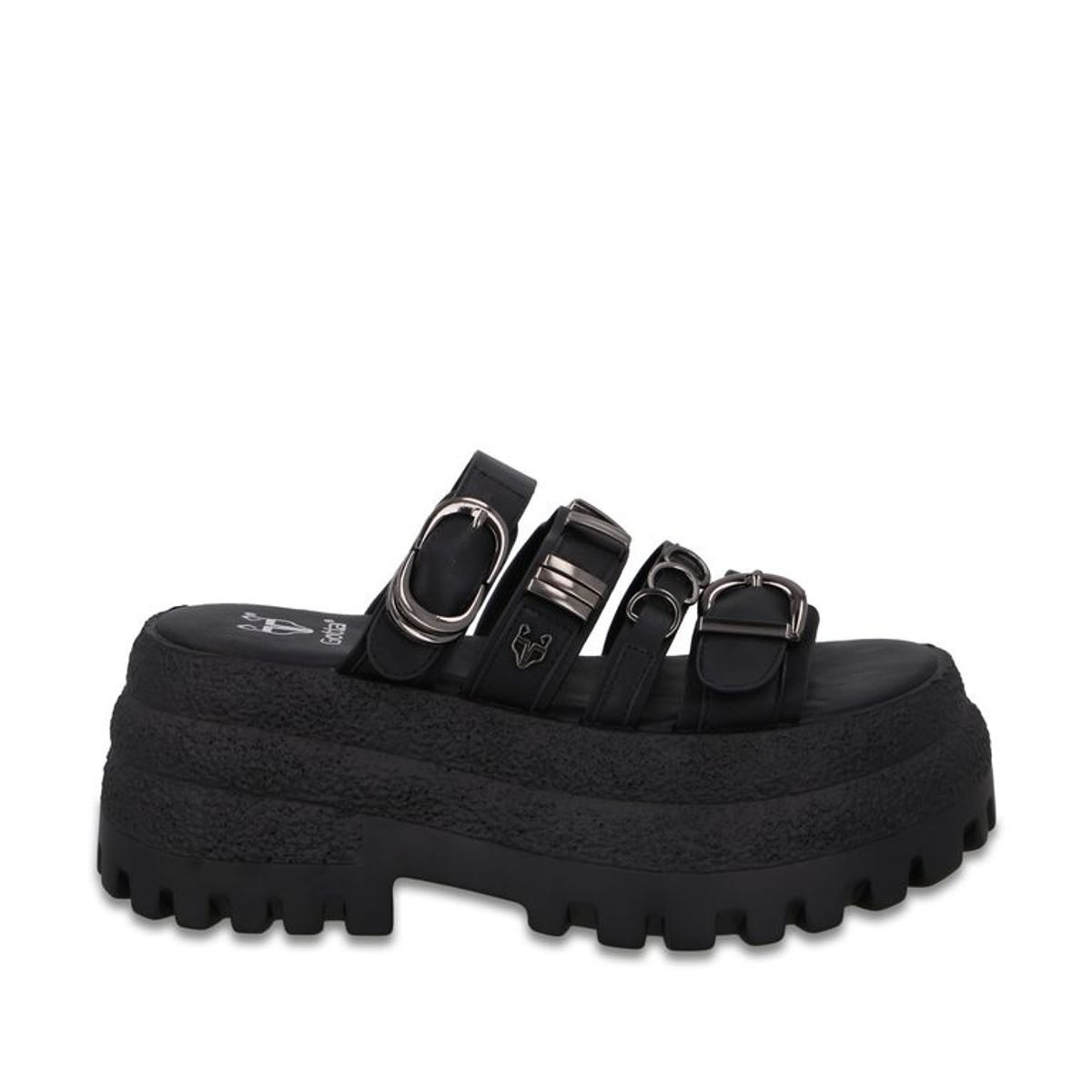 GOTTA - Sandalia Mujer Plataforma Negra 55294 Gotta