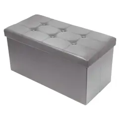 OKAY - Banqueta Baul Sillon Pie De Cama Silla Organizador Plegable