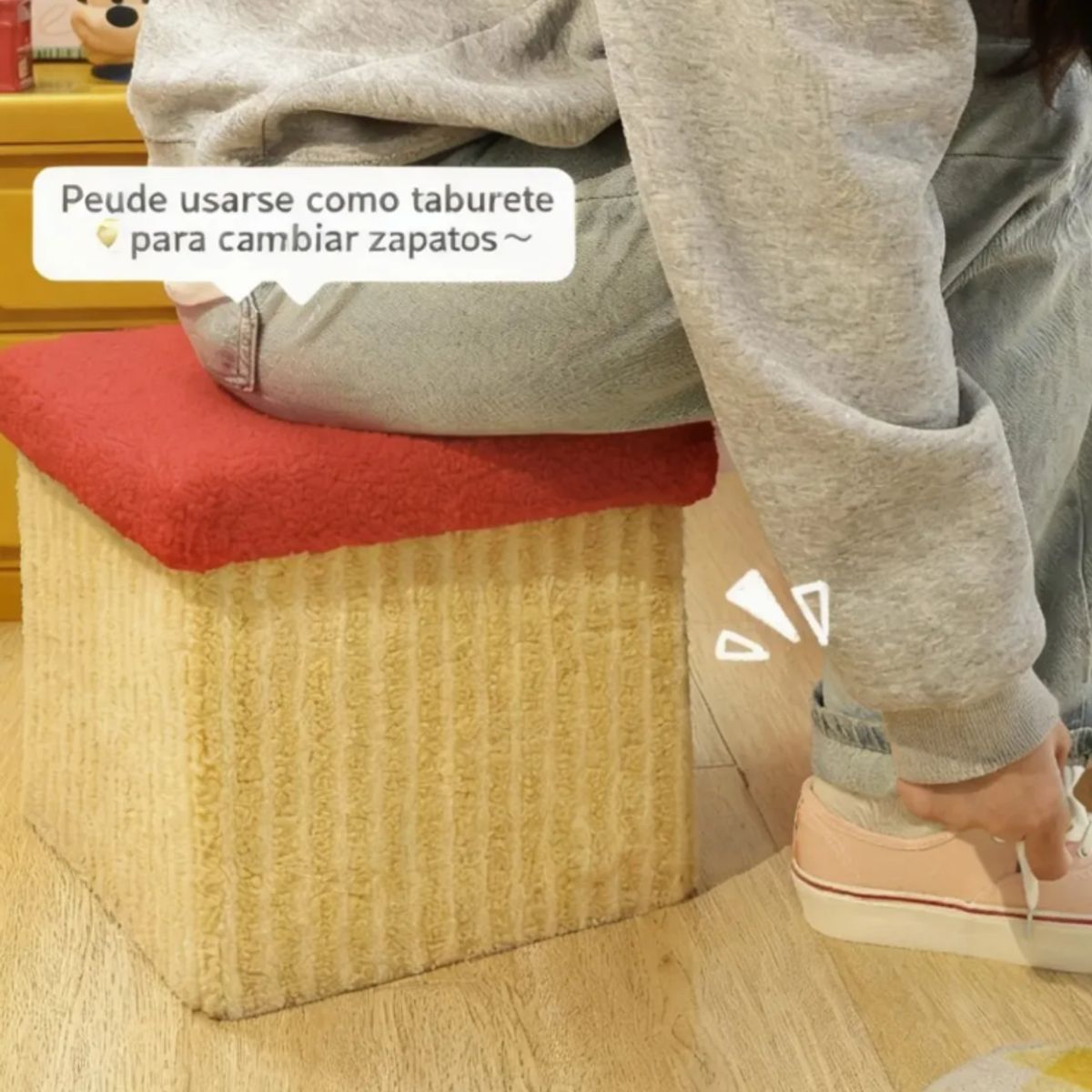 OKAY - Silla Cubo Organizador Caja Plegable Para Juguetes De Niños