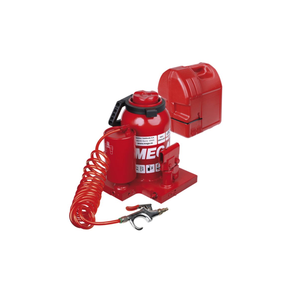 MEGA - GATA BOTELLA HIDRONEUMATICA 30 Toneladas BRA30