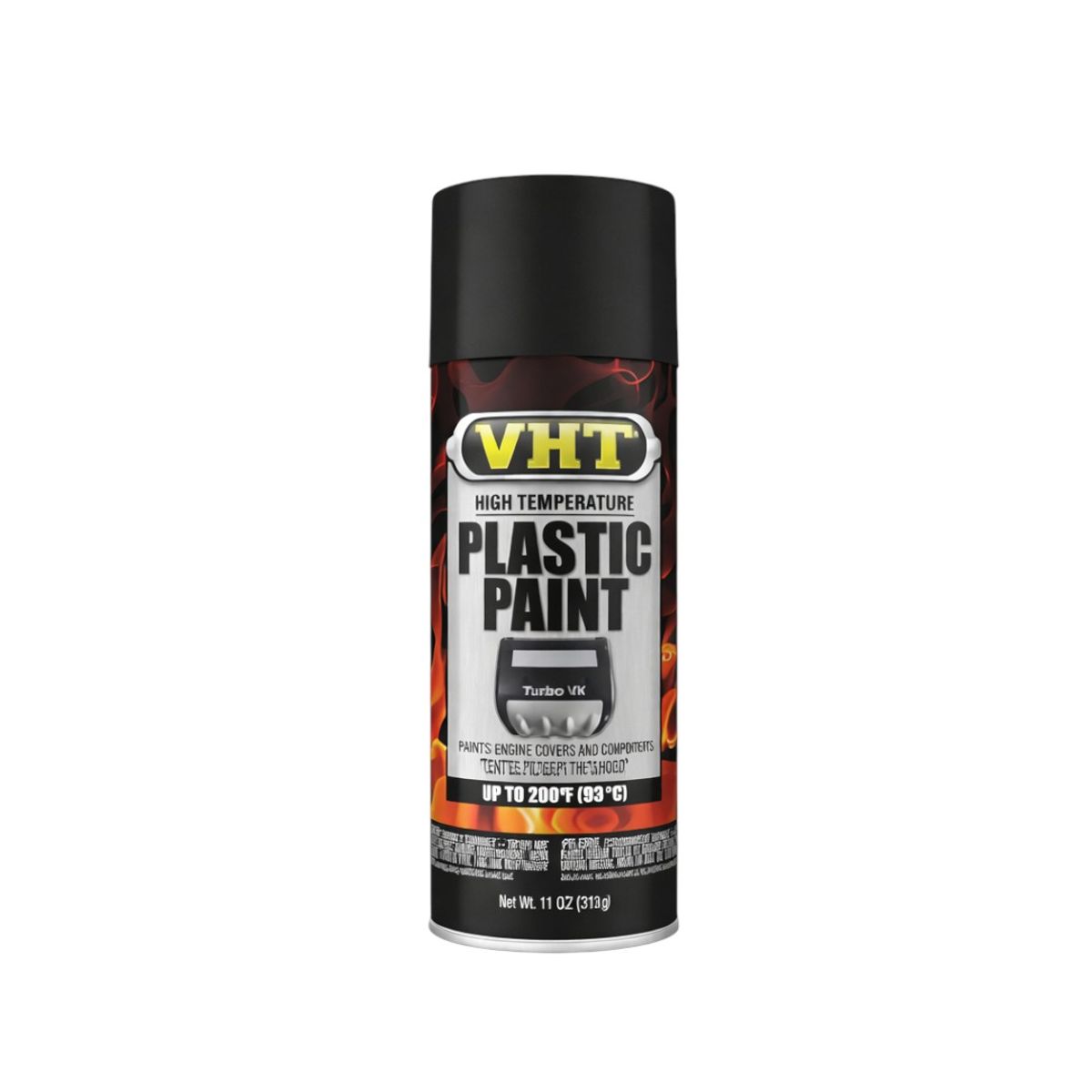 GENERICO - Pintura Alta Temperatura Plastic Paint Negro 312gr