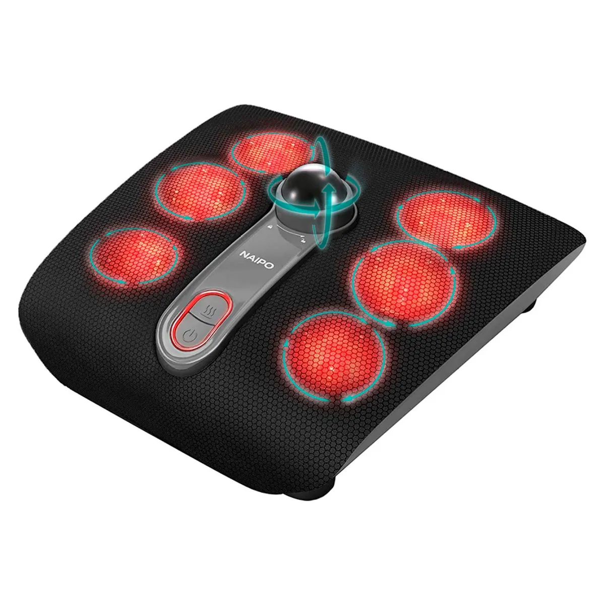 NAIPO - Masajeador Shiatsu de Pies con calor Naipo Mgf-50177