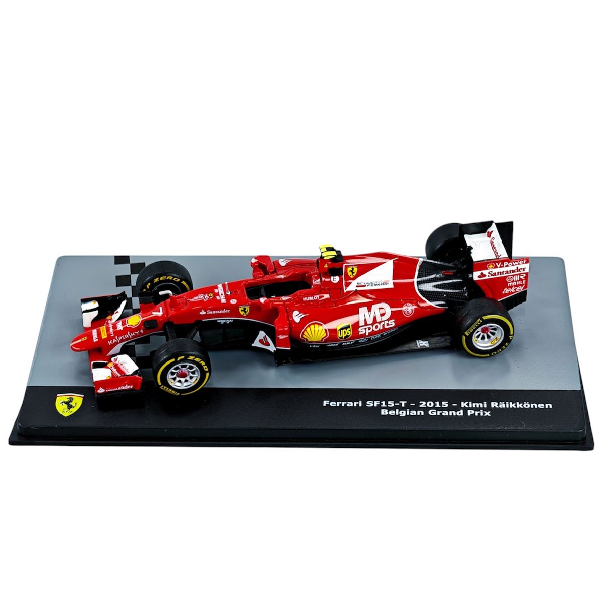 FORMULA 1 - Auto Formula 1 Ferrari SF-15 T 2015 #5 Sebastián Vettel Caja Acrilica IXO 1:43