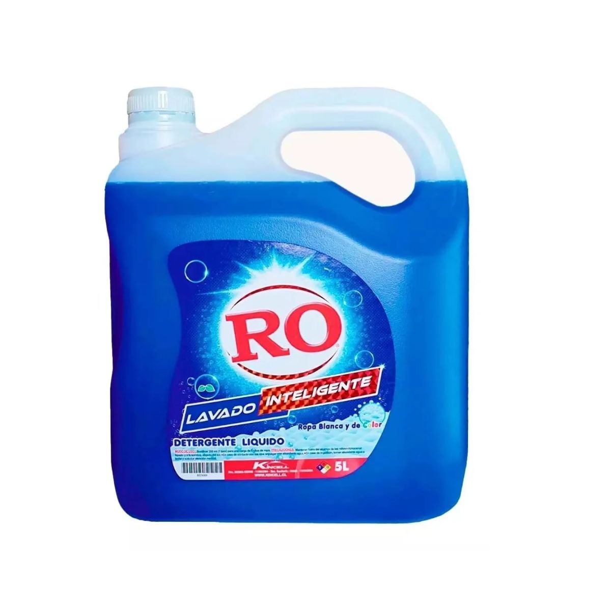 GENERICO - Pack X3 Detergente Ro Líquido - Lavado Inteligente 5 Litros