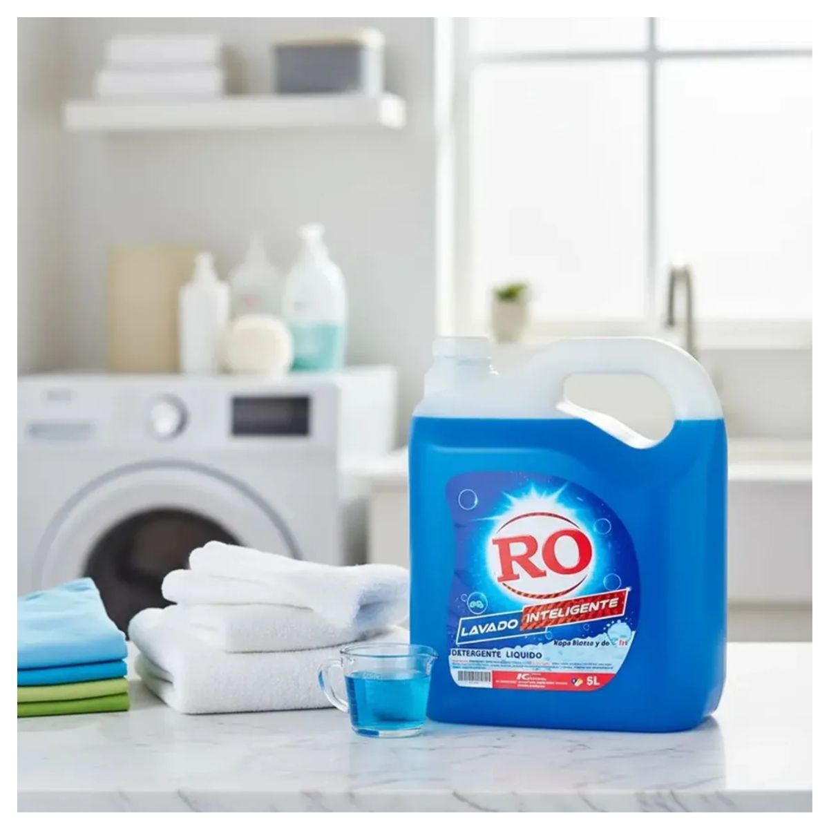 GENERICO - Pack X3 Detergente Ro Líquido - Lavado Inteligente 5 Litros